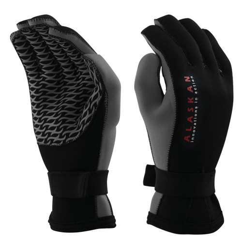 Перчатки неопреновые Alaskan черн./сер Перчатки неопреновые Alaskan черн./сер