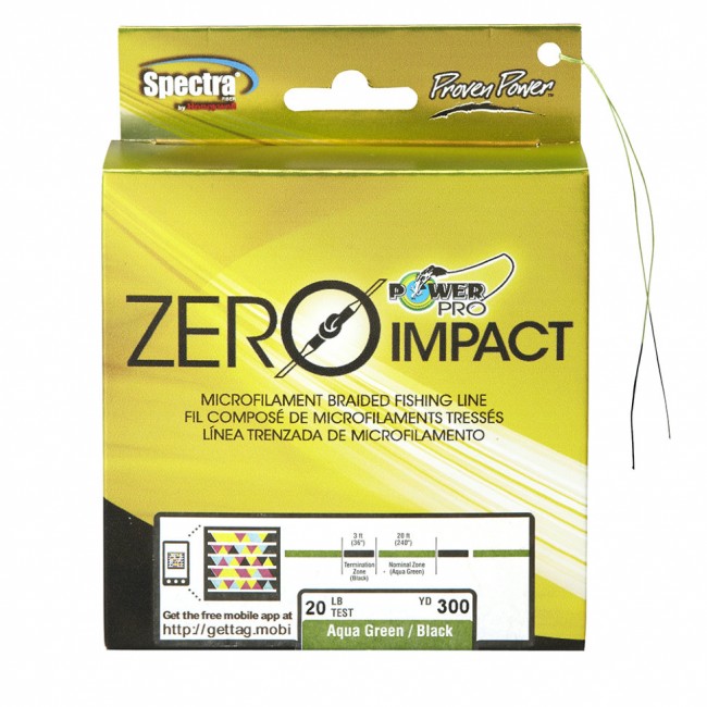 Леска плетеная Power Pro ZERO I 135m зеленая 0,36 Леска плетеная Power Pro ZERO I 135m зеленая 0,36