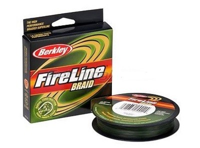 Плетеный шнур Berkley Fireline Braid 110м, Moss Green